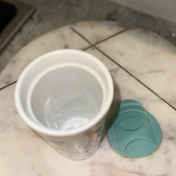 NWT Sunday Mornings I JUST WANT ALL THE DOGS 18 Oz Ceramic Travel Mug & Lid - Picture 9 of 11